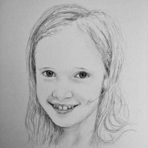 getekend portret